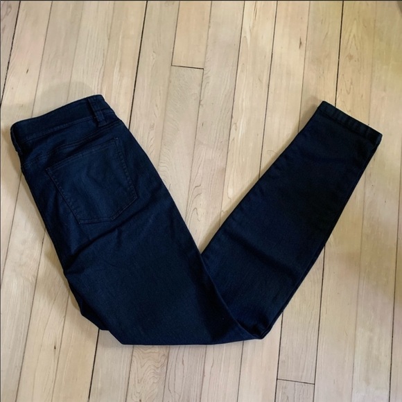 Eileen Fisher Dark Blue Skinny Jeans Size 4 - Picture 1 of 5
